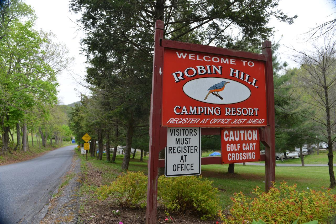 Robin Hill Camping Resort One-Bedroom Cottage 8 Lenhartsville Exterior foto